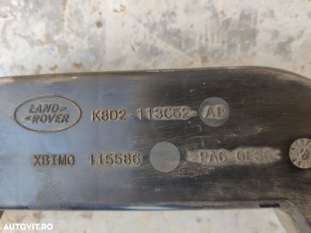 Suport Prindere dreapta montare scut termic Land Range Rover Evoque II L551 K8D2-113C52-AB - 3