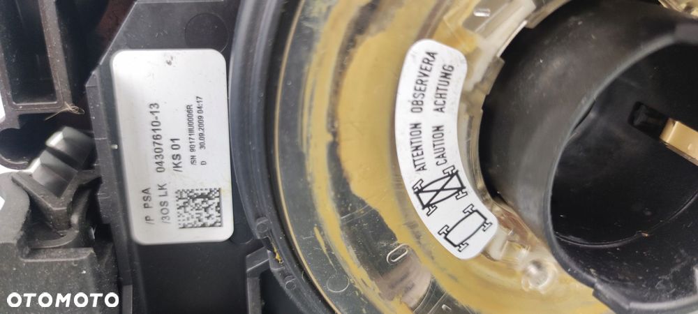 96663607XT przełącznik zespolony pająk taśma airbag PEUGEOT CITROEN EUROPA - 9