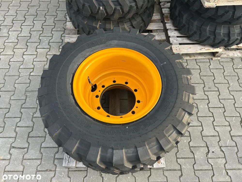KOŁA BLIŻNIAKI JCB JS + PIERŚCIENIE 10,0X20 MITAS EM22 DEMO - 3