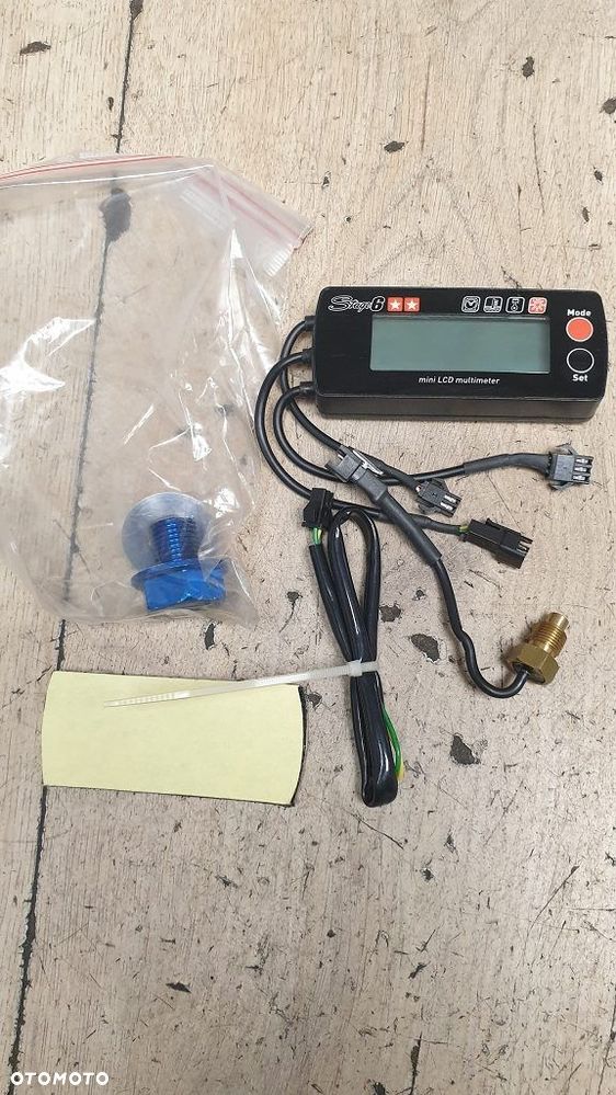 Licznik motogodzin obrotów Stage6 Mini LCD Multimetr - 6