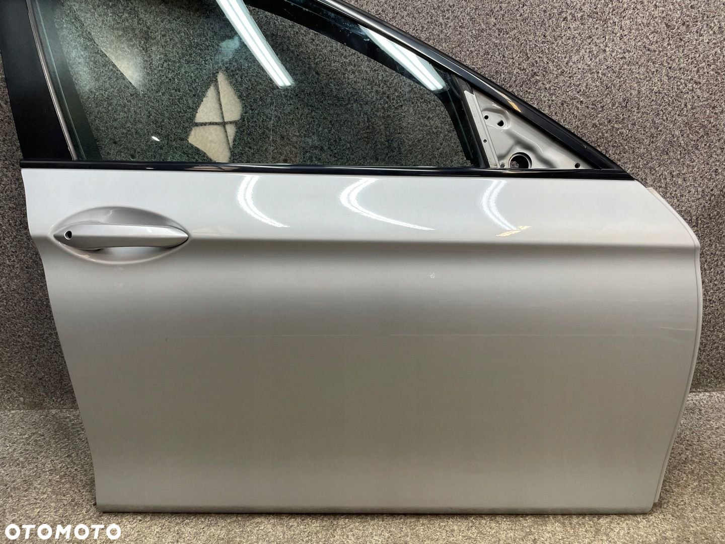 Drzwi szyba prawy przod przednie BMW F11 F10 354 srebrne 150 umAl ładne - 6