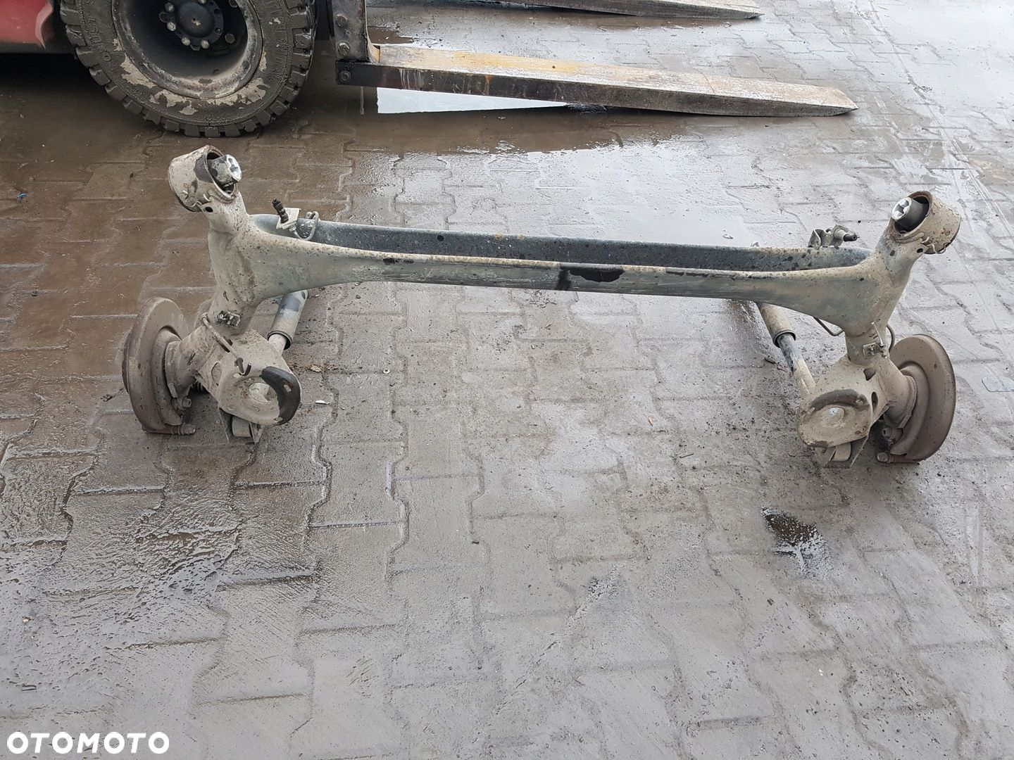 VW POLO 6R 09-14r BELKA ZAWIESZENIA TYŁ TYLNA - 5