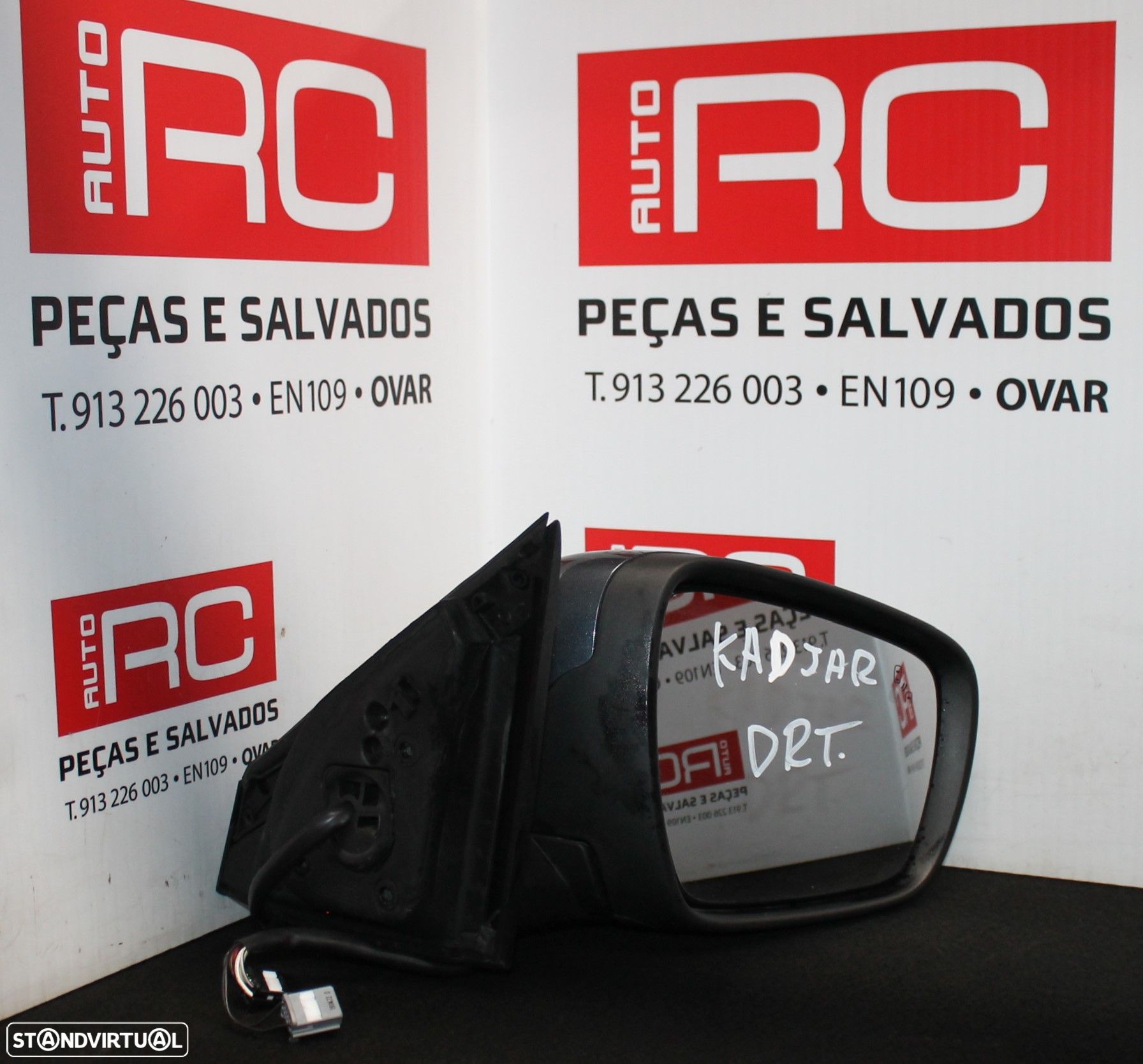 ESPELHO RETROVISOR DIREITO RENAULT KADJAR - 1