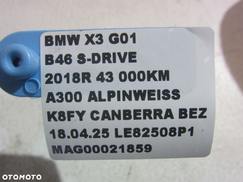 BMW X3 G01 X4 G02 ZACISK HAMULCOWY LEWY TYLNY TYŁ 34216887385 6887385 - 11