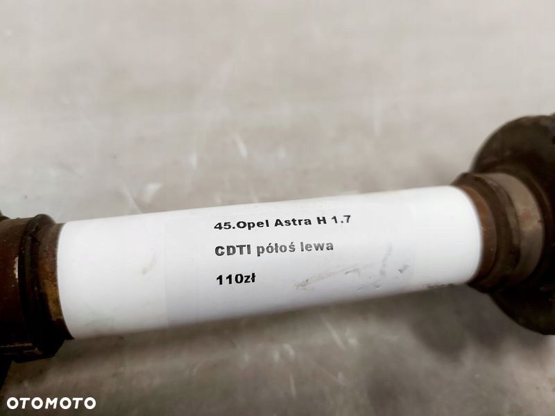 OPEL ASTRA 3 III H 1.7 CDTI PÓŁOŚ LEWY PRZÓD LEWA PRZEDNIA MANUAL - 3