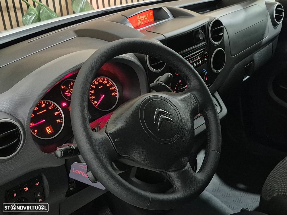 Citroën Berlingo 1.6HDI - AUTOMÁTICO - LONGA | GARANTIA | 100CV - 14