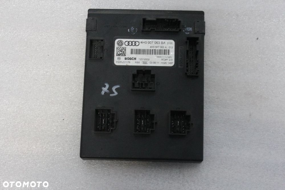 Moduł Komfortu Audi A6 C7 Audi A7 4H0907063BA 2012