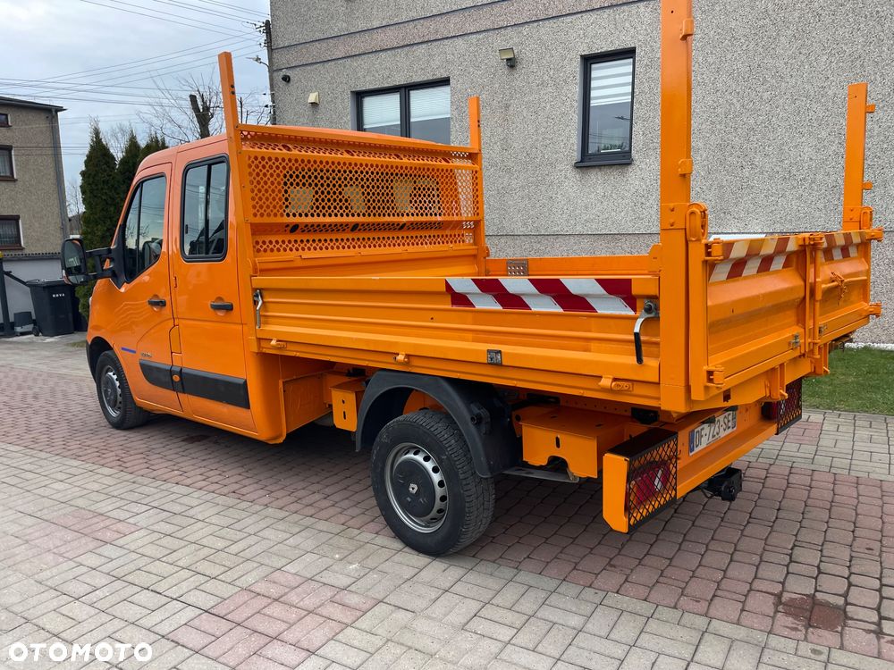 Renault Master Wywrotka Brygadówka  Dubel kabina  7 osób Mega Stan !!! - 14