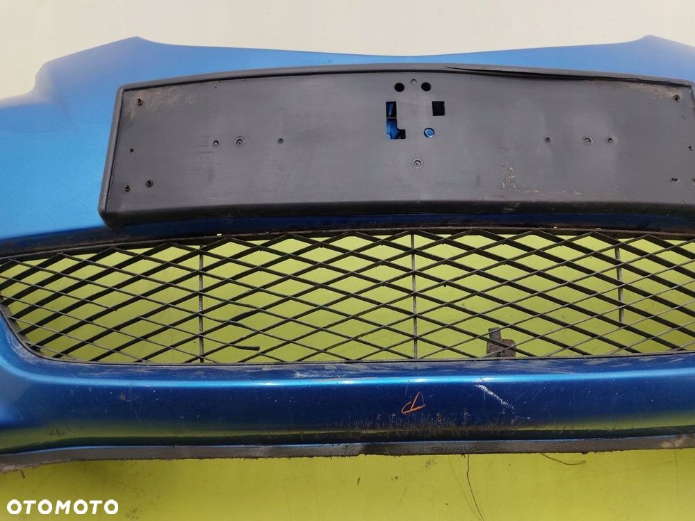 Zderzak przód przedni Mazda 3 I 2003-2006 PRZED LIFT 27b Niebieski HALOGENY - 4