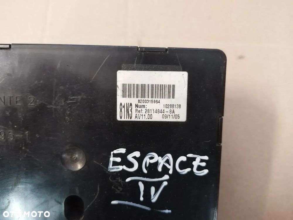 MODUŁ KOMFORTU UCH BSI RENAULT ESPACE IV 4 8200315964 - 3