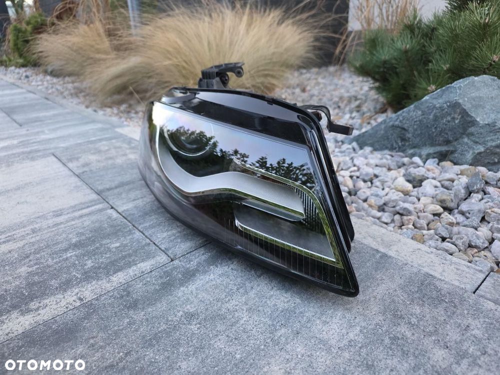 AUDI A4 S4 8K0 8K B8 Lampa prawa przód Bi-Xenon Led 8K094104C - 3