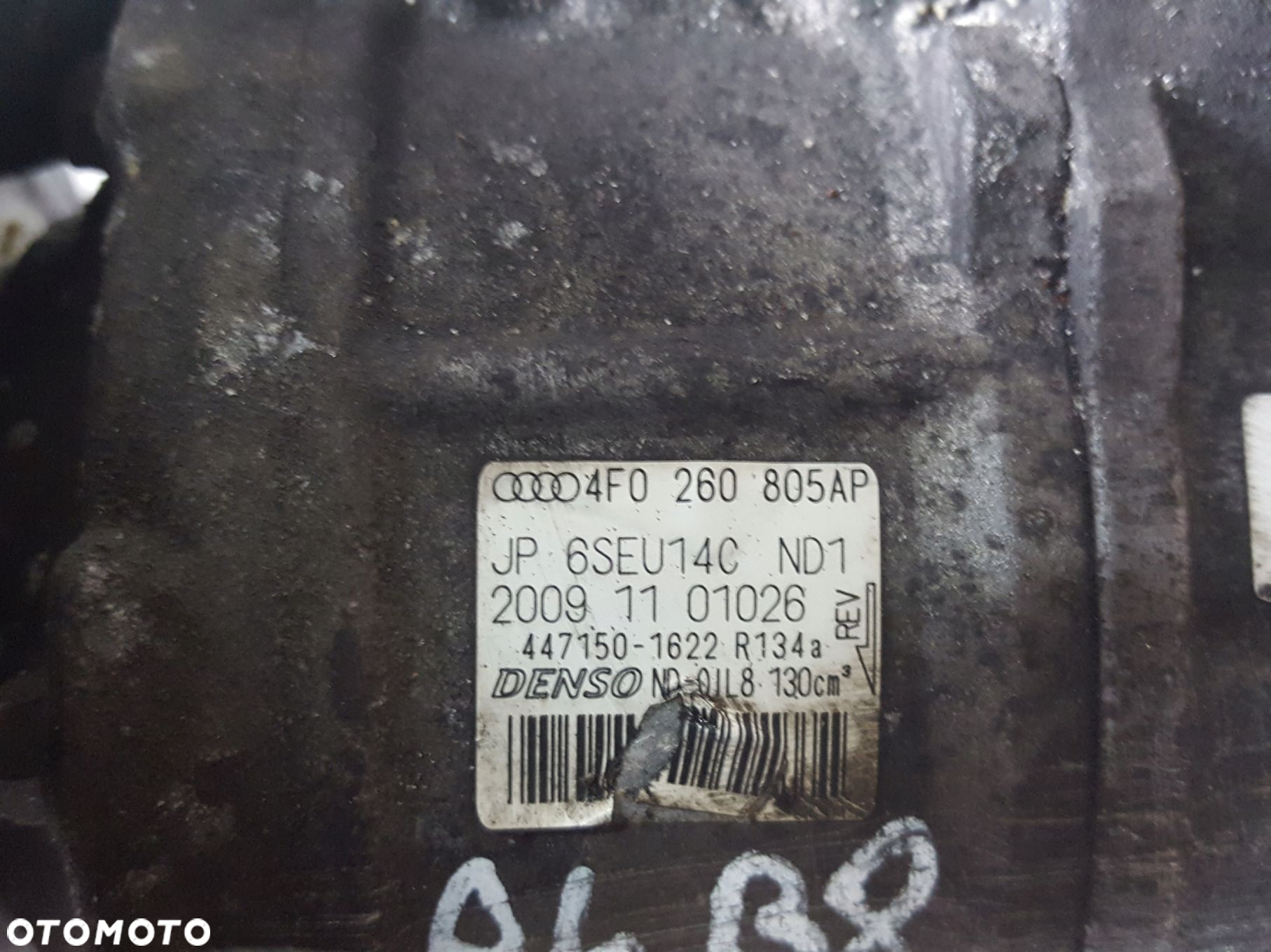 AUDI A4 B8 A6 C6 2.0 TDI SPRĘŻARKA KLIMATYZACJI - 2
