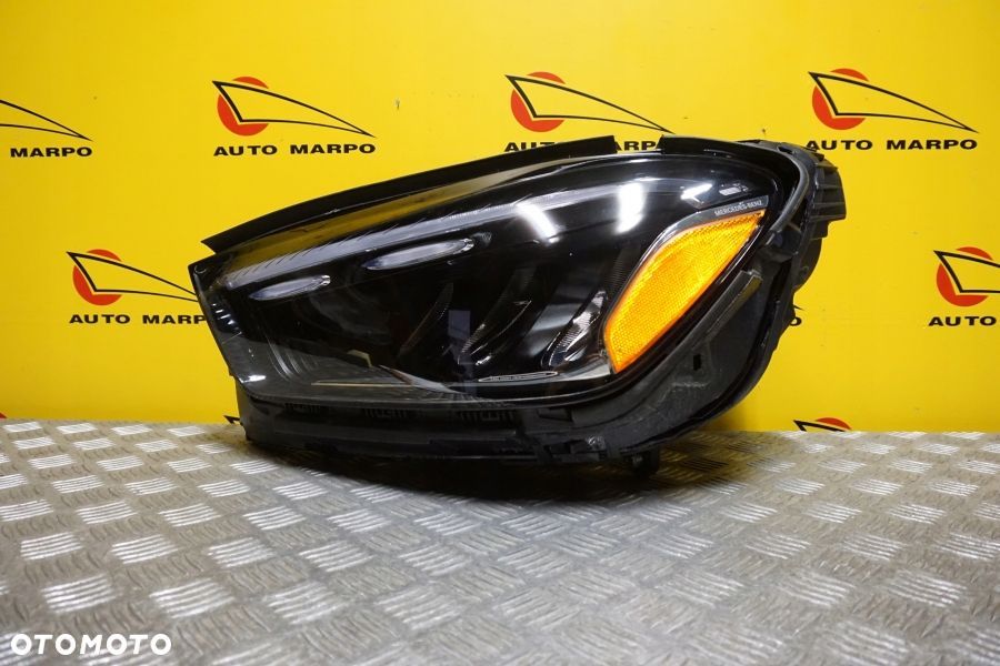 MERCEDES GLE W167 LIFT 2024 2025 - REFLEKTOR LAMPA FULL LED LEWA USA - 2