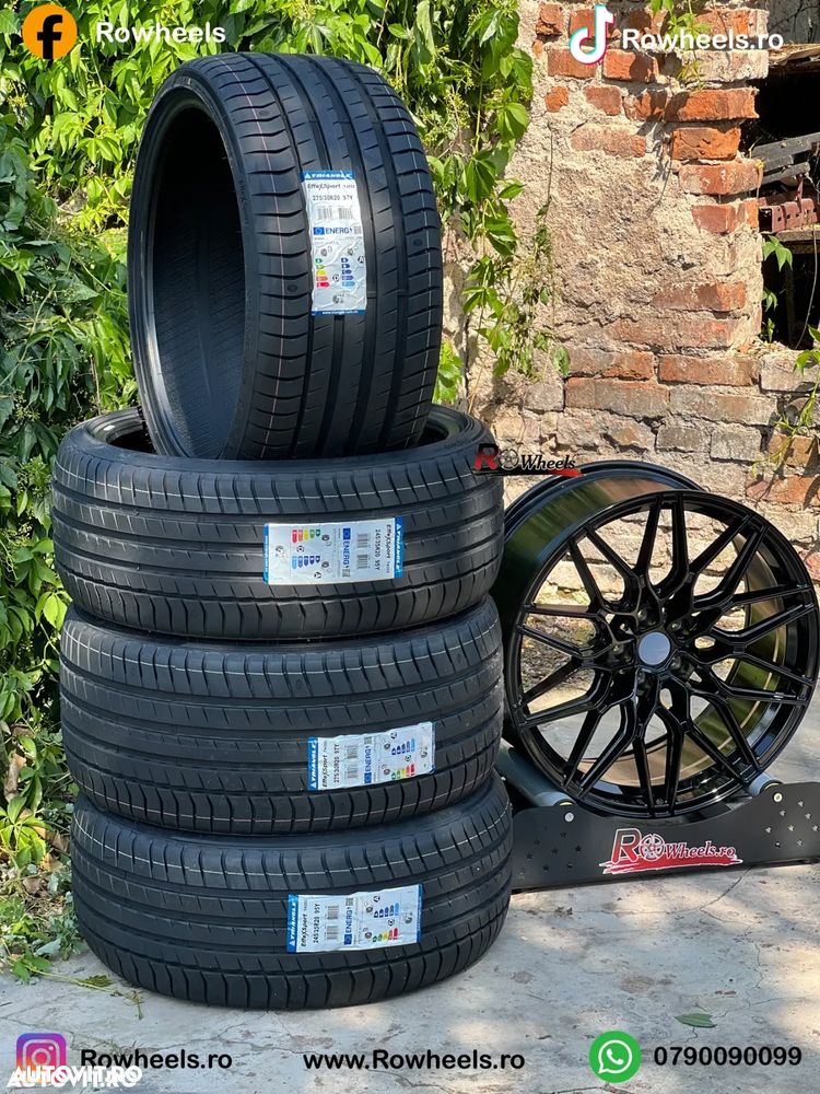 Jante BMW19 R19 BMW F01 F02 F10 F12 F13 E60 E90 F30 F31 E90 E91 Seria 5 seria7 Roti r19 bmw Roti cu anvelope vara sau iarna - 1
