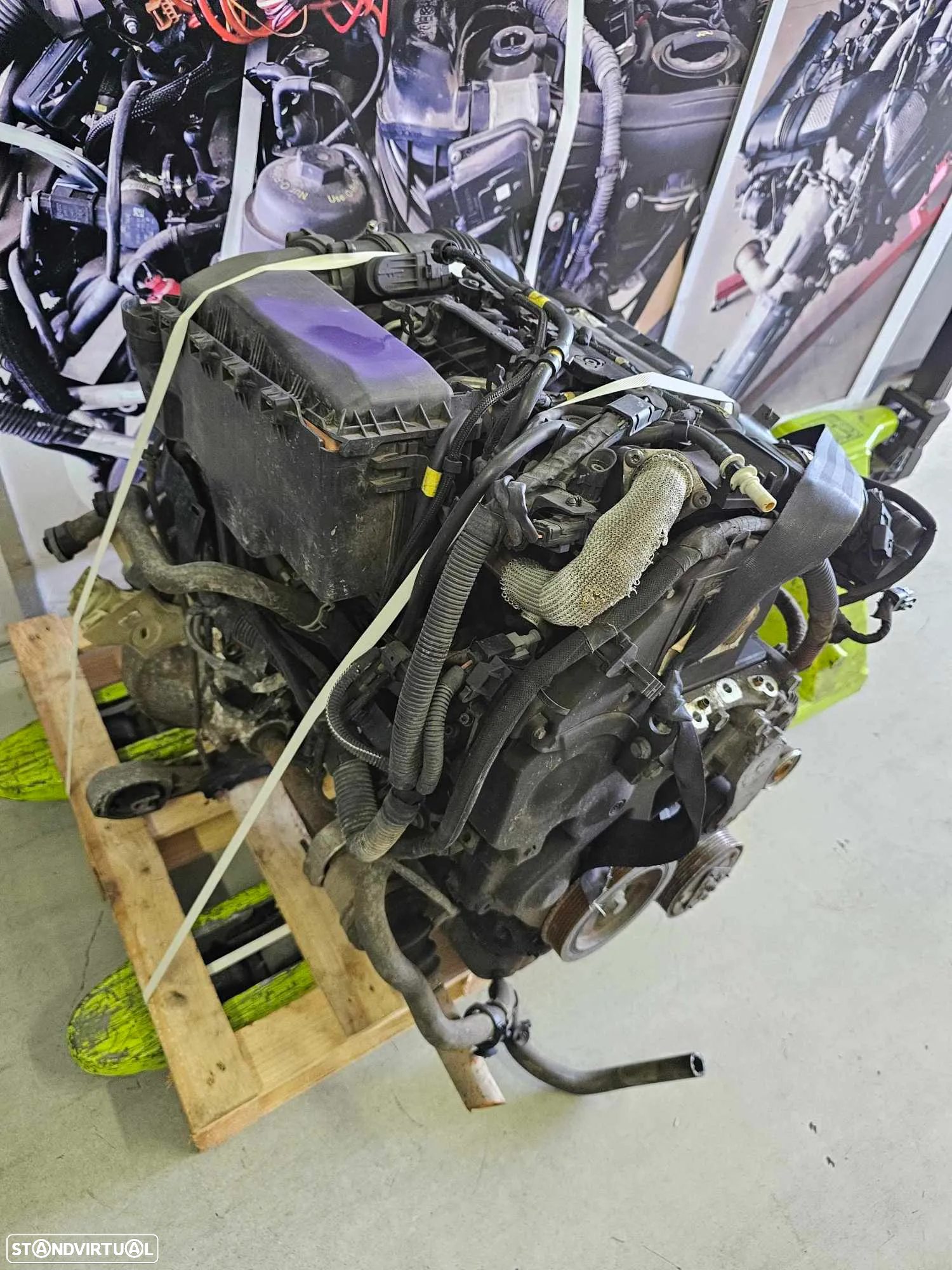 Motor Citroen Berlingo 1.6 HDI 2008, de 90cv, ref 9H02 - 2