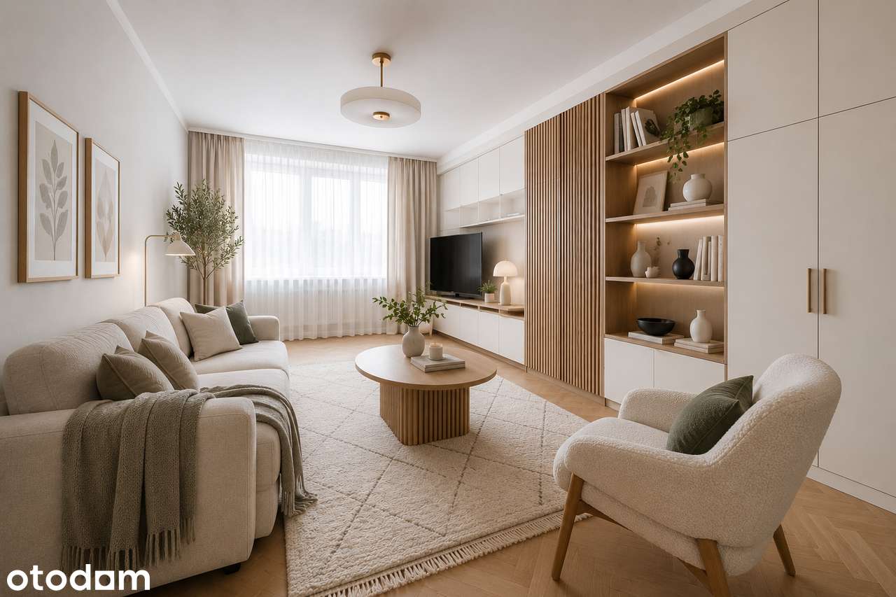 Jedno z lepiej rozplanowanych 53 m² we Włochach