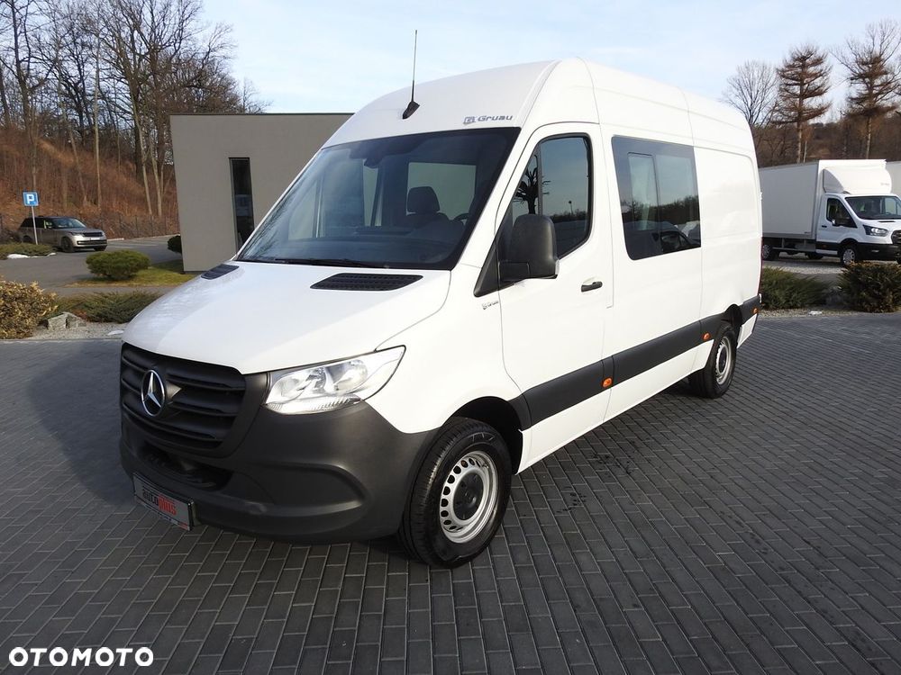 Mercedes-Benz SPRINTER 314 FURGON BRYGADÓWKA  6 MIEJSC TEMPOMAT KLIMATYZACJA  140KM - 19