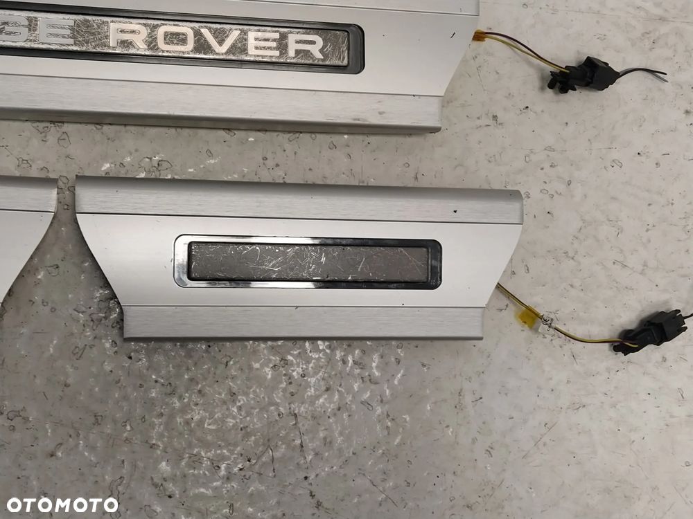 RANGE ROVER SPORT L494 NAKŁADKA LISTWY LISTWA PROGOWE PROGU PODŚWIETLANE KOMPLET LEWA PRAWA PRZÓD TYŁ ORYGINAŁ - 4