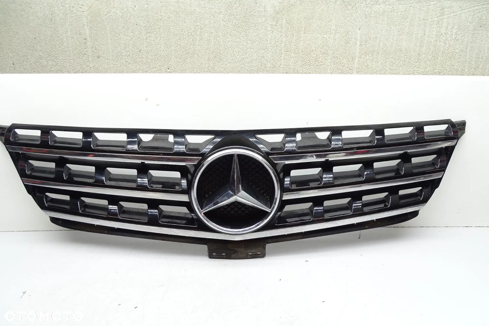GRILL ATRAPA CHŁODNICY POD RADAR MERCEDES ML W166 A1668800123 - 4