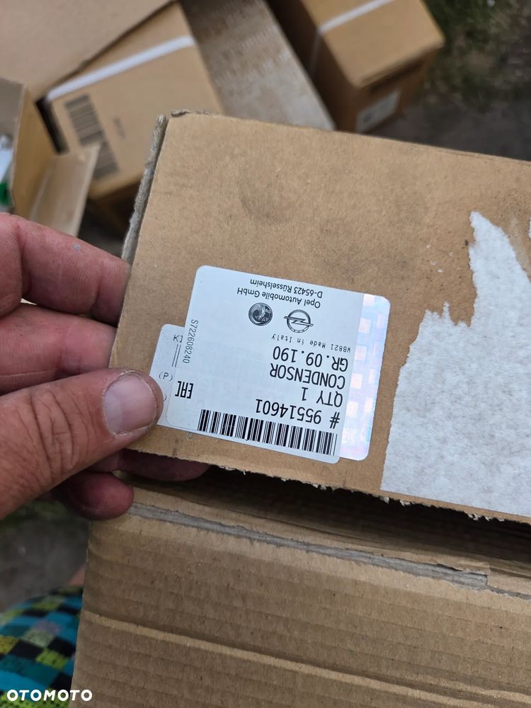 Skraplacz chłodnica klimatyzacji Opel Corsa D 95514601 Alfa Romeo Giulietta Mito FIAT BRAVO II Punto  LANCIA DELTA III - 5