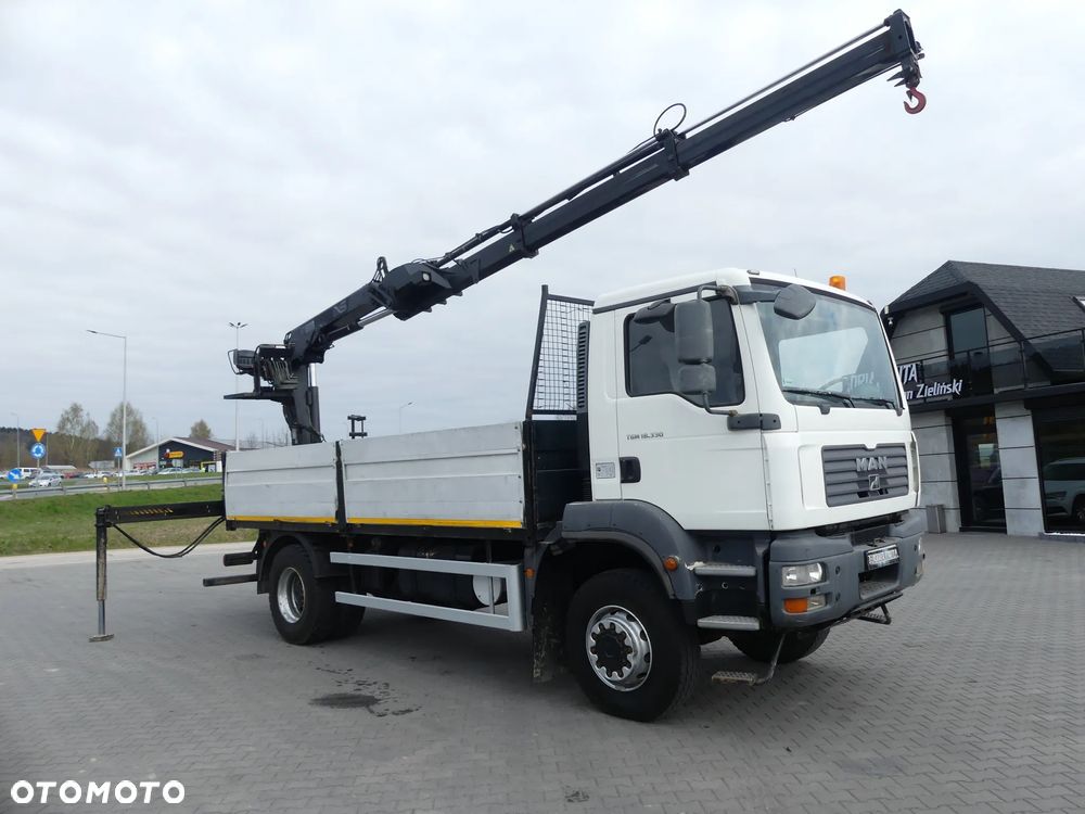 MAN TGM 18.330 / 4x4 / MANUAL / HDS HIAB 122-2 DUO / - 6
