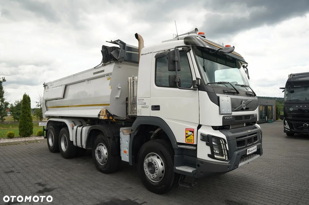 Volvo FMX 460 / 8x4 / WYWROTKA TYLNOZSYPOWA / HYDROKLAPA / PLANDEKA ELEKTRYCZNA / I- SHIFT / EURO 6 - 14