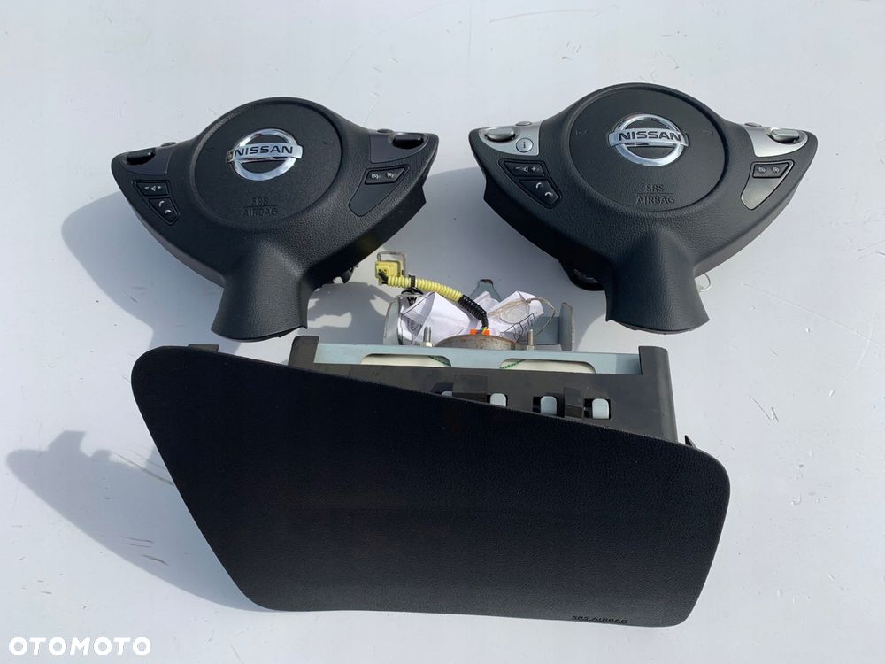 nissan juke deska kokpit konsola poduszki pasy - 3