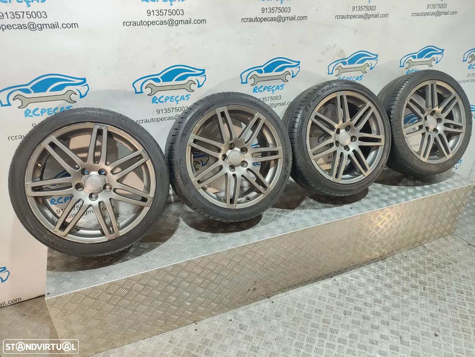 - Jantes 18 Ronal Originais Audi A3 8P 7,5J ET54 5x112 - 10