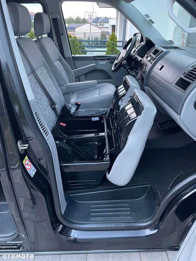 Volkswagen TRANSPORTER T5 1.9TDI Klima Elektryka Tempomat Brygadówka Dubel Kabina 6os Hak Opł - 23