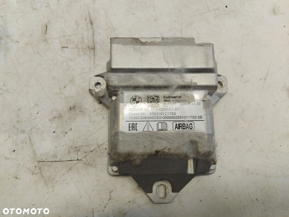 BMW 5 G60 Moduł sterownik Airbag 5B314A1 - 1