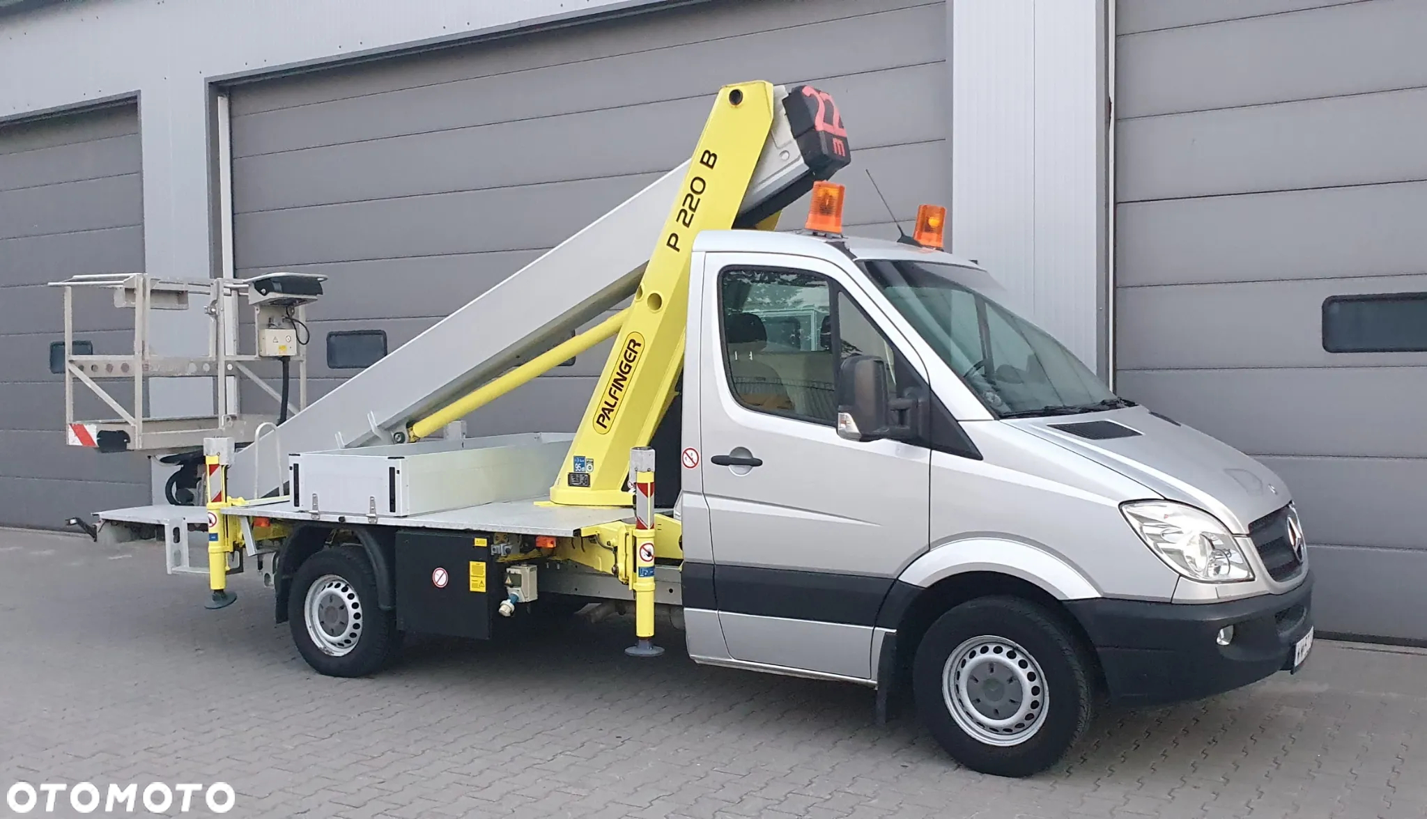 Mercedes-Benz Sprinter 313CDI - 22m PALFINGER P220B Podnośnik koszowy zwyżka Wumag Ruthmann TB Multitel MT GSR - 5