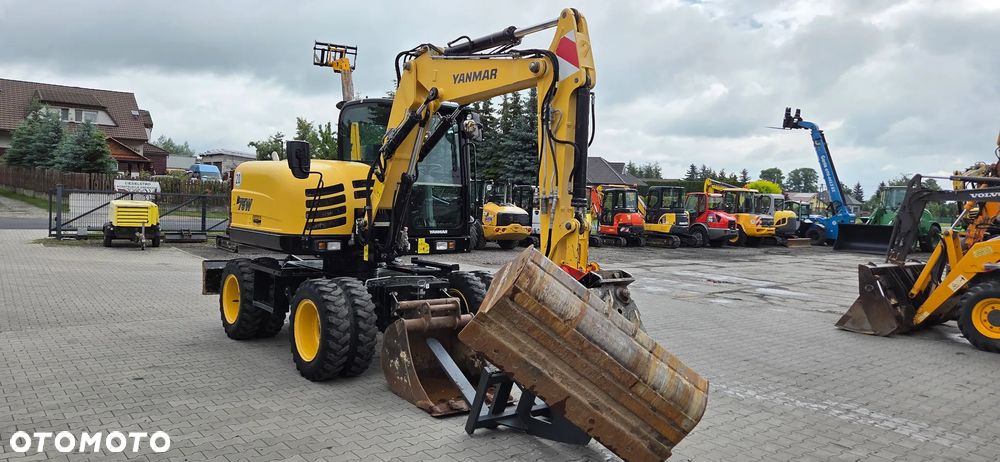 Terex <<Terex\Yanmar B75W, 2017 rok,2 łyżki+widły, 6100Mtg,z Niemiec!>>>> - 4