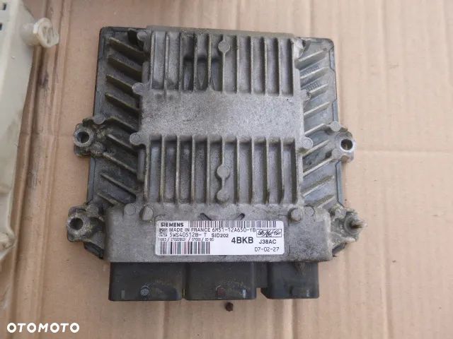 ZESTAW STARTOWY KOMPUTER STACYJKA IMMOBILIZER FORD FOCUS MK2 1.8 TDCI - 4