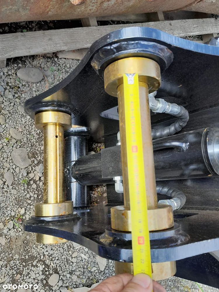 Łyżka hydrauliczna dociskowa, dociskająca z łapą z pazurem z chwytakiem dociskowym KBKC o szerokość 55cm, fi45mm fi60mm. NOWA!!! - 6