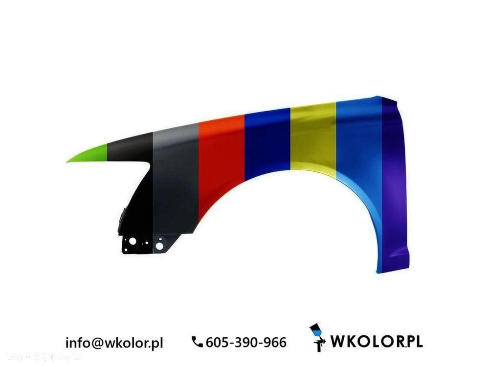 NOWY BŁOTNIK AUDI A6 C6 2012-2018 LAKIEROWANY W KOLOR - 1