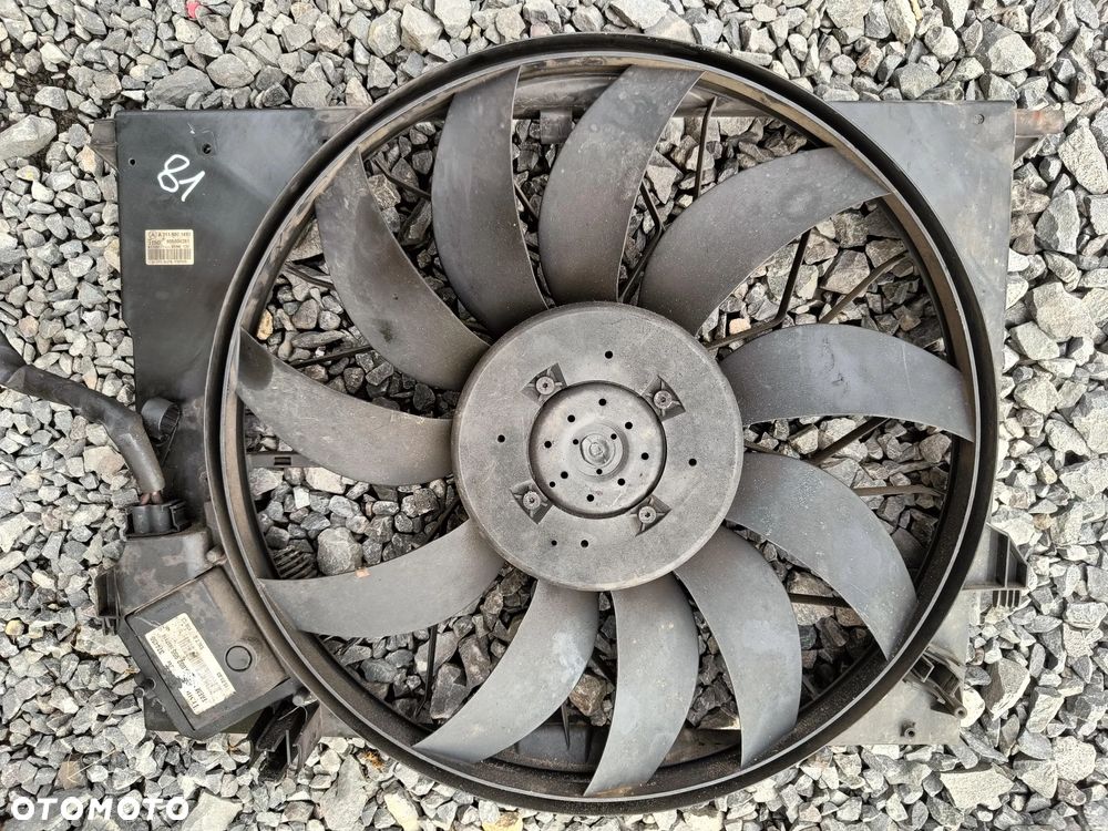 MERCEDES W211 W220 3.2 CDI Wentylator Chłodnicy 650W Silnik Moduł - 1