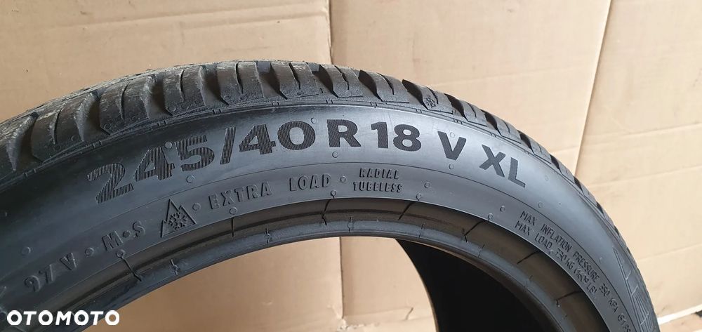 1X Opona Opona Continetal Allseason Contact 245/40 18 7mm - 9
