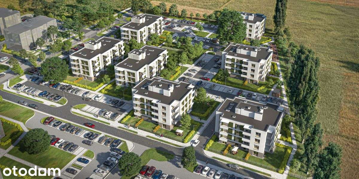 3-pokojowe mieszkanie 62m2 + ogródek Bez Prowizji