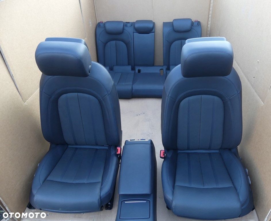 dw audi a6 c7 lift fotele kanapy elektryczne skóra wentylowane - 6