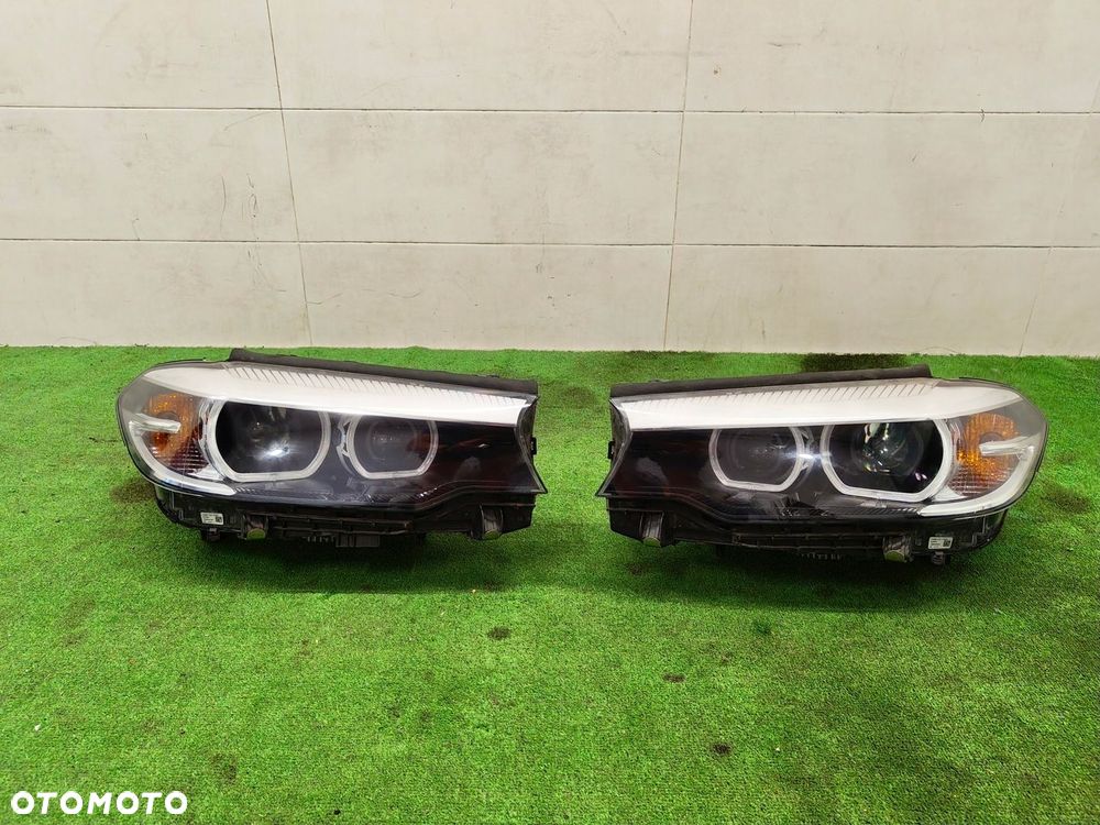 BMW 5 G30 PRZÓD MASKA ZDERZAK LAMPY BŁOTNIKI PAS PRZEDNI B65 - 14