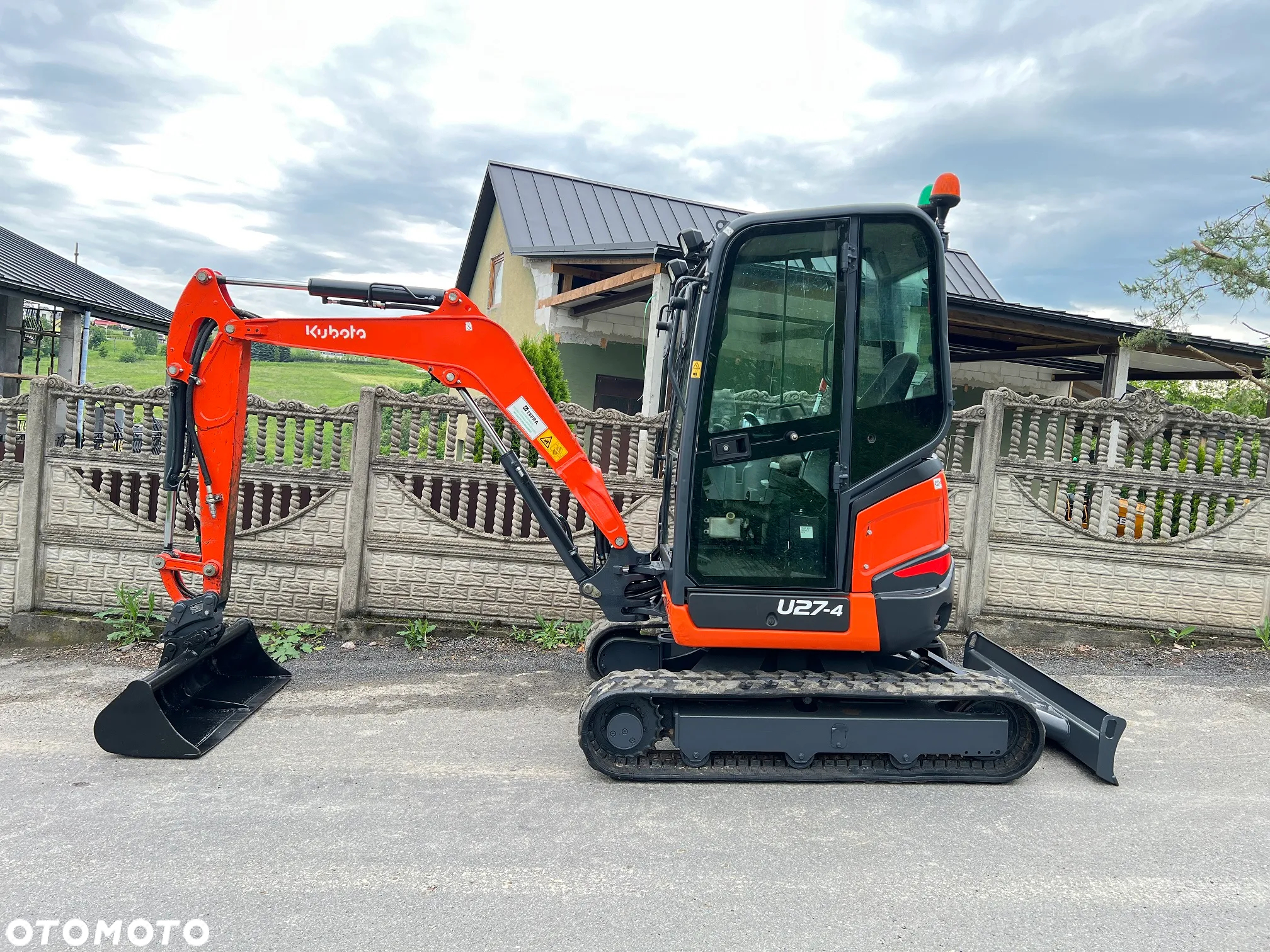 Kubota U27-4 * MiniKoparka Kubota U27 * Zerowy Obrys * 3 Tony * Stan Bardzo Dobry * - 6
