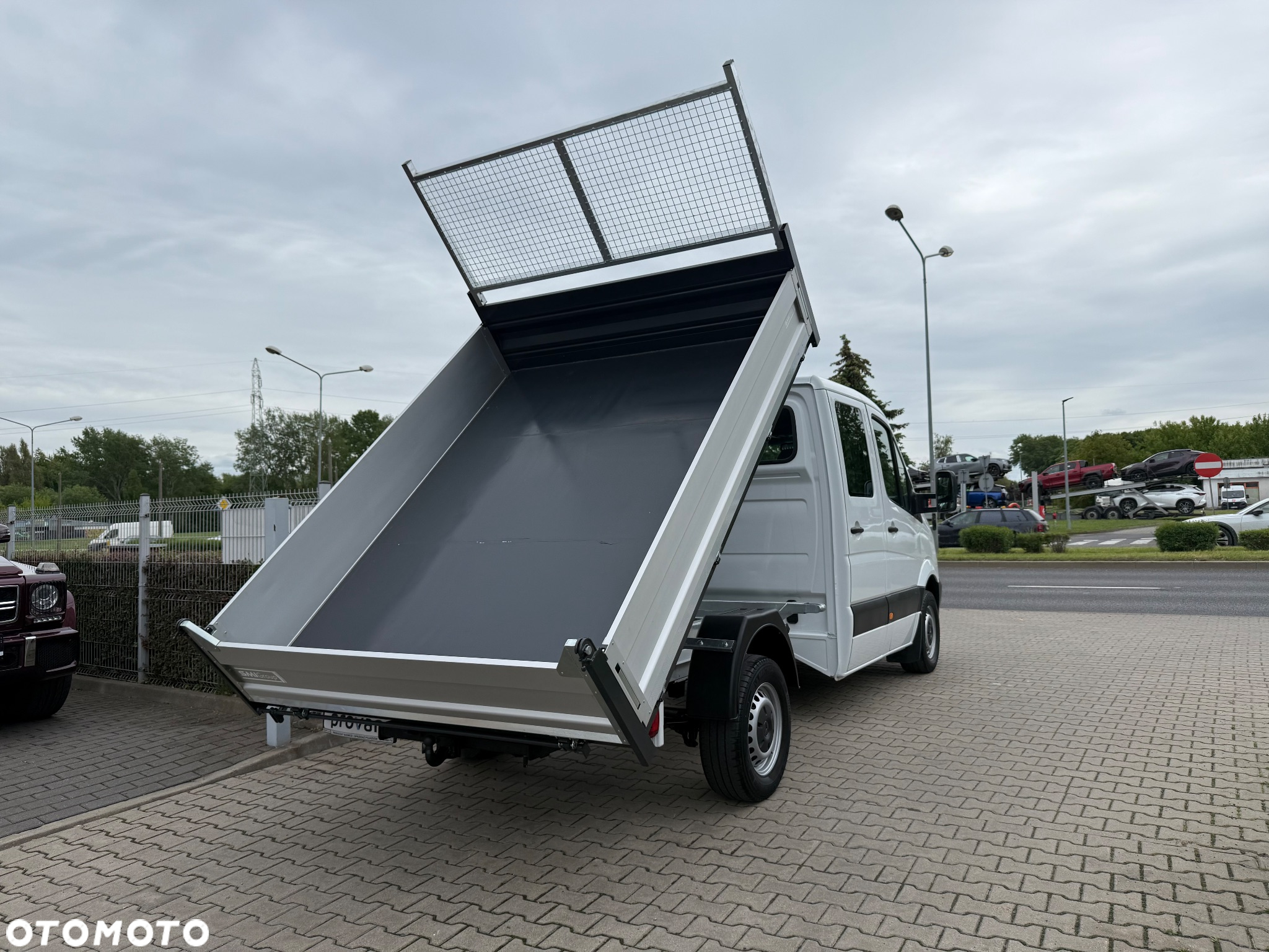 Mercedes-Benz SPRINTER 316 CDI DOKA WYWROTKA 3 STRONNA TYLKO 141000 KM PRZEBIEGU - 3