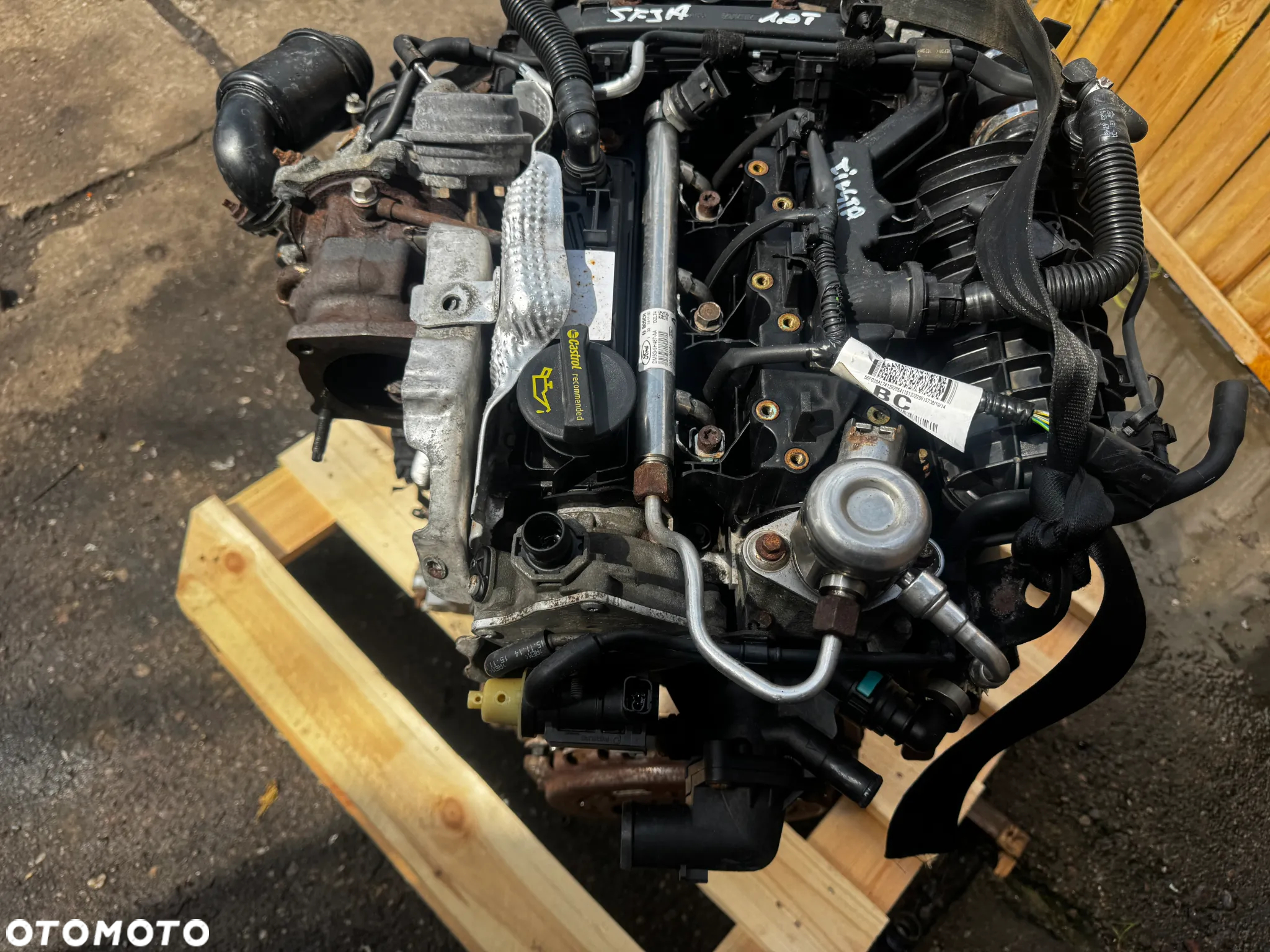 silnik sfja 1.0 ecoboost fiesta komletny 183 tys - 13