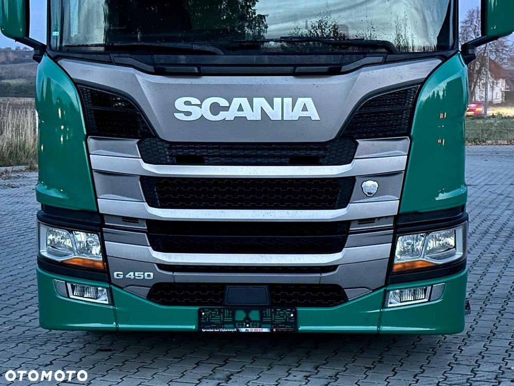 Scania G450 / RAMA DO ZABUDOWY / ROZSTAW 5.75 / AUTOMAT / SYPIALKA / 2019 ROK / 19 PALET - 12