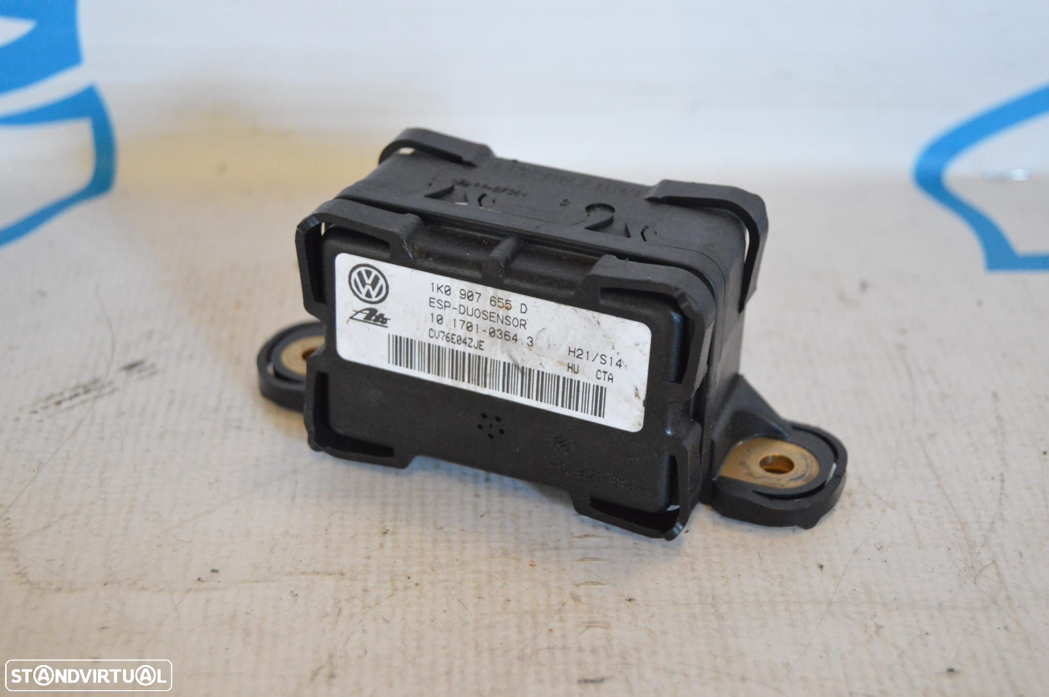 MODULO ESP SENSOR ELETRONICO ORIGINAL 1K0907655 1K0907655D AUDI A3 8P 8PA SPORTBACK 2.0 TDI 170CV BMN - 1