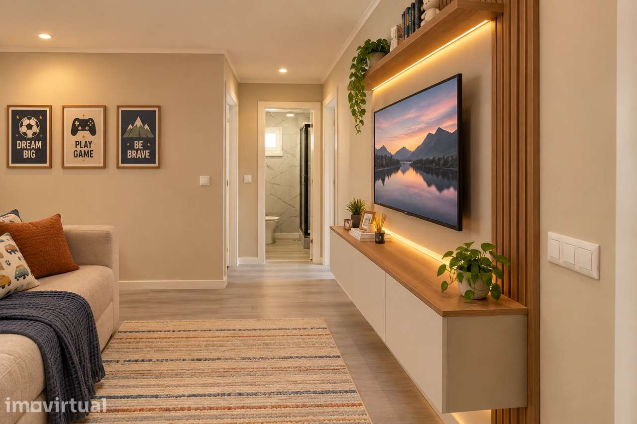 LARANJEIRO - Apartamento T3 TOTALMENTE REMODELADO! - Grande imagem: 5/14