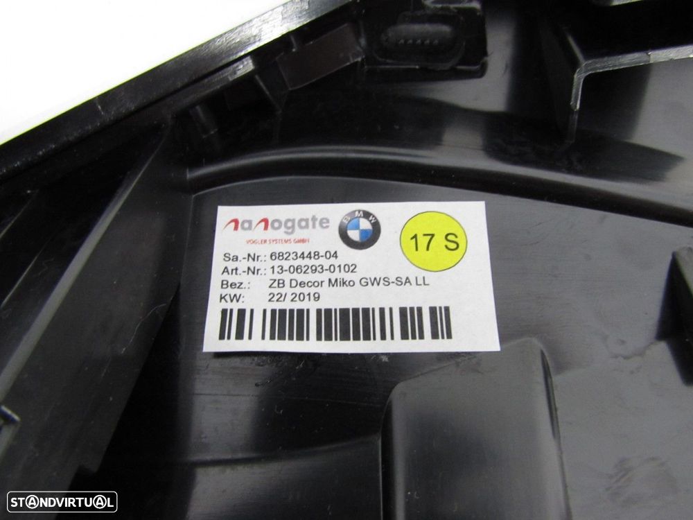 Friso consola central Seminovo/ Original BMW 1 (F40)/BMW 2 Gran Coupe (F44) 5116... - 4