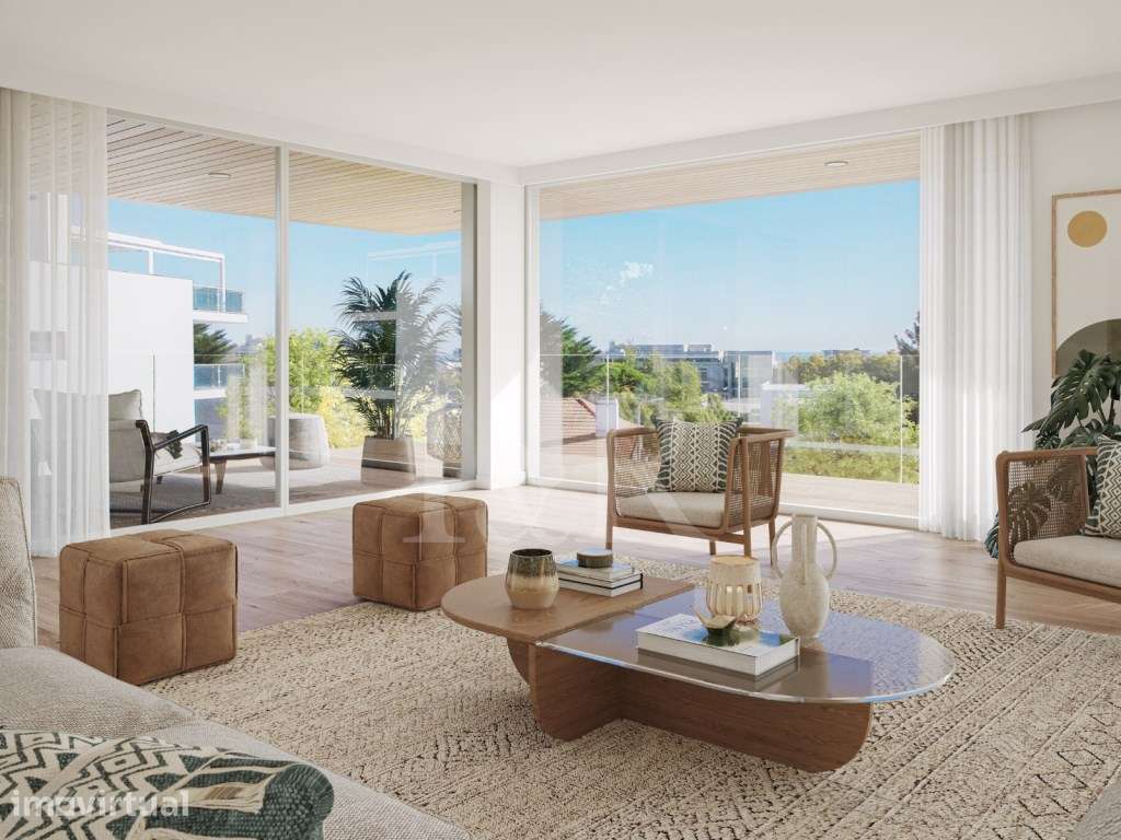 Apartamento T4 com terraço e vista mar em Cascais - Grande imagem: 2/43