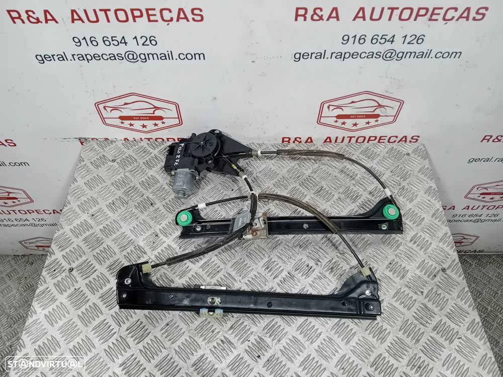 Elevador e Motor de Vidro Porta Frente Esquerdo VW Polo R 6R0959801BB Original - 1