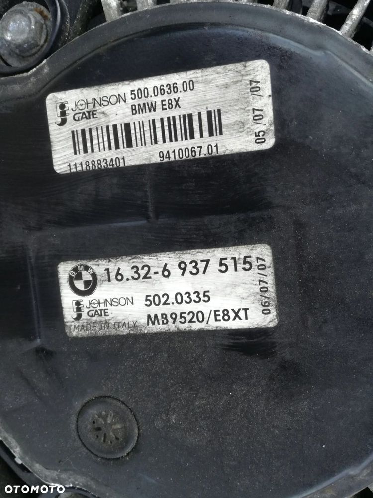 Bmw 3 E90 E91 E92 E93 2004/2013r chłodnice komplet 2.0 Diesel Automat - 3